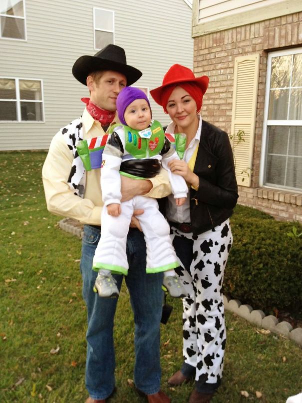 Toy Story Family, Homemade Adult Costumes And Wig