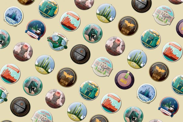Impossible Magnets: A Lovely Collection Of Souvenirs From Places You'll Never Visit.