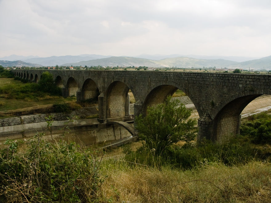 Tsar Bridge (carev Most) On The Way To Ostrog Monastyr, Montenegro