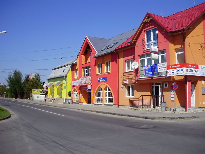 Shops In Vranov Nad Topl'ou, Slovakia