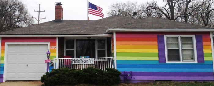 Equality House Topeka, Ks...directly Across The Street From Westboro Baptist "church"
