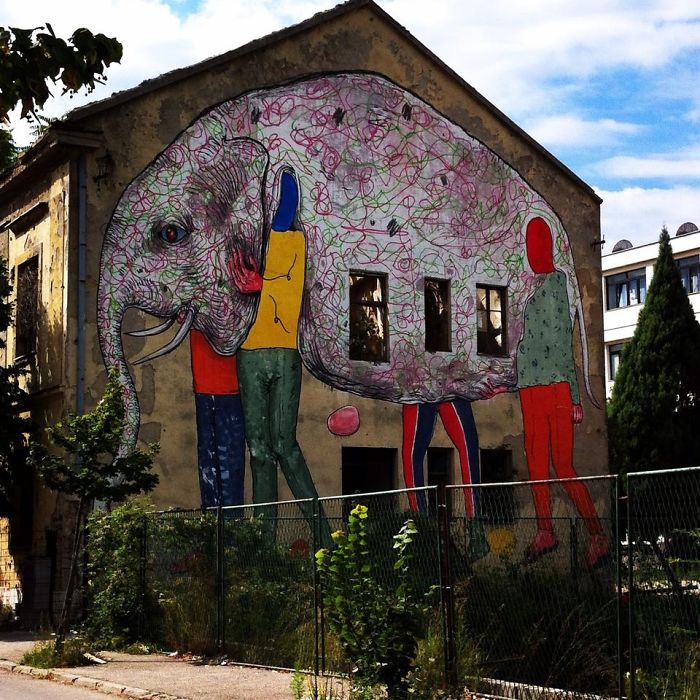 Photos Of Beautiful Street Art In Mostar
