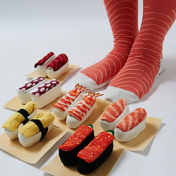 Amazing Sushi Socks