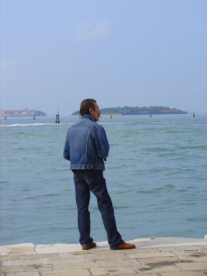 Fisherman In Venice, Italy