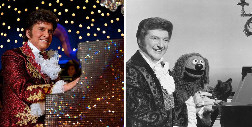 Michael Douglas as Liberace In Behind The Candelabra