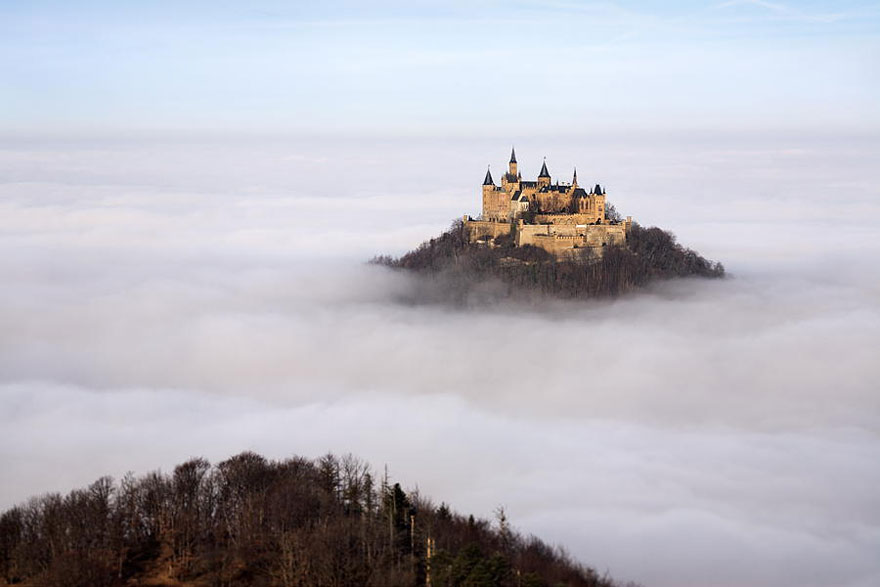 Castle In Fog