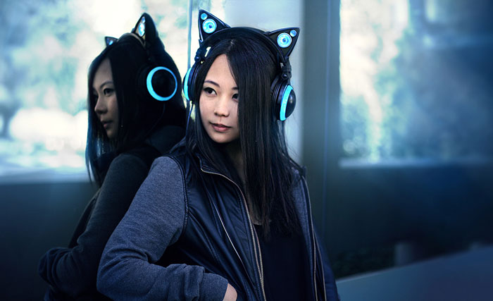 Cat Ear Headphones By Axent Wear