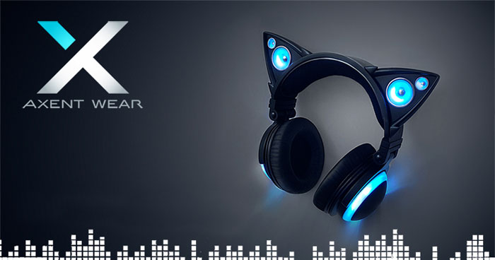 Cat Ear Headphones By Axent Wear
