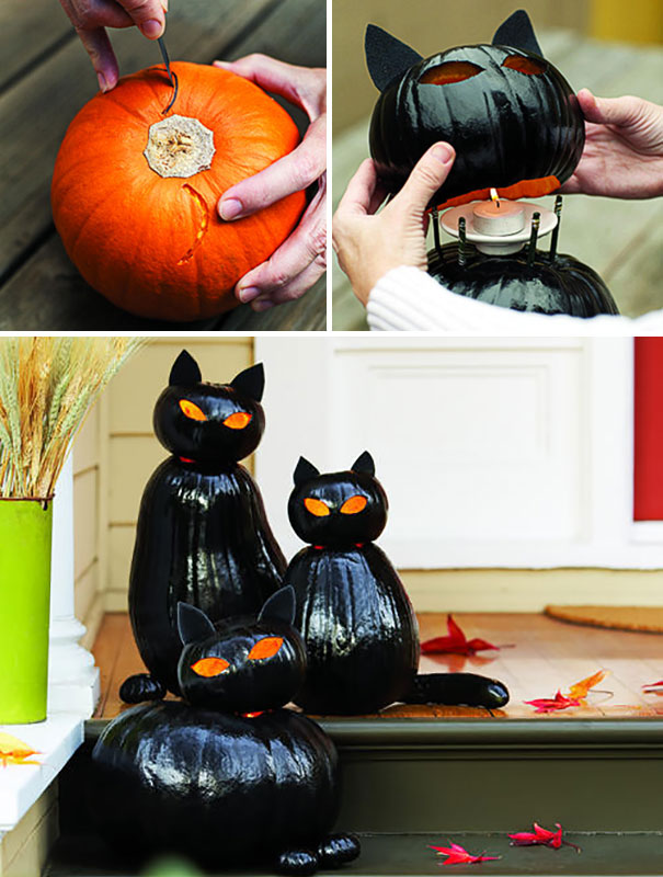 Black Cat O'lanterns