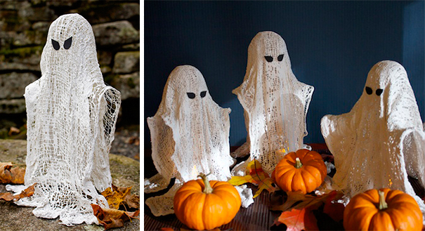 Cheesecloth Ghosts