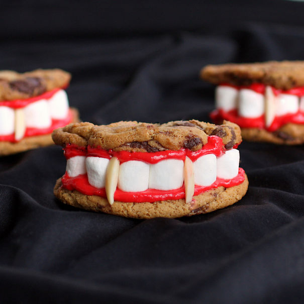 Dracula's Teeth Cookies