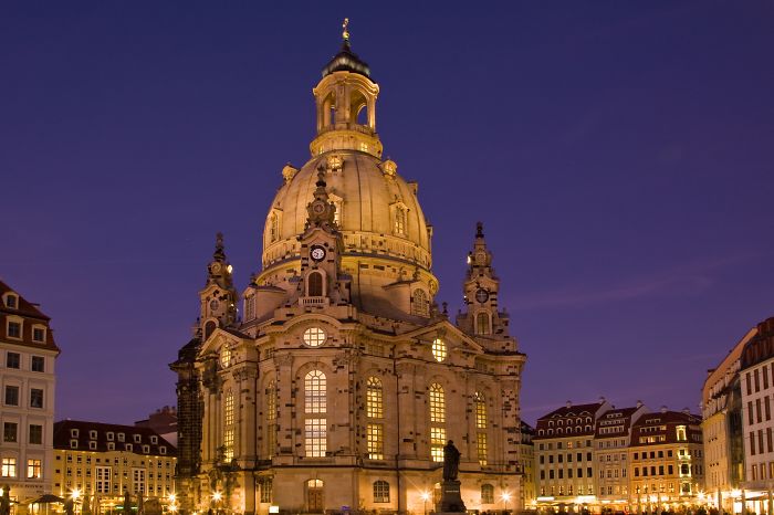 Reconstructed Church Of Our Lady, Dresden, Germany