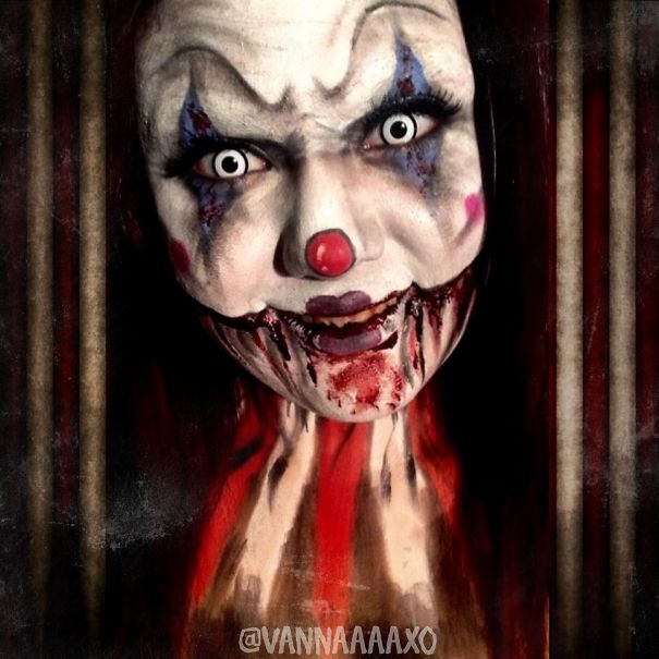 Giggles The Clown By @vannaaaaxo On Instagram.