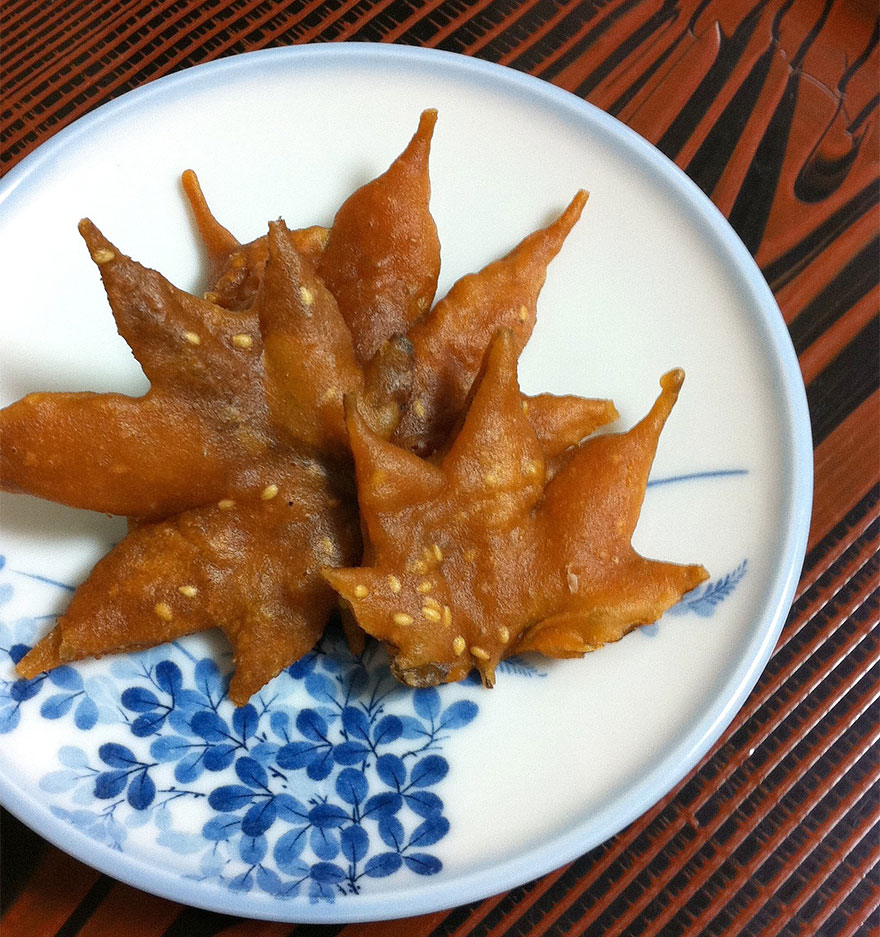Fried Maple Leaves Are A Tasty Autumn Snack In Japan