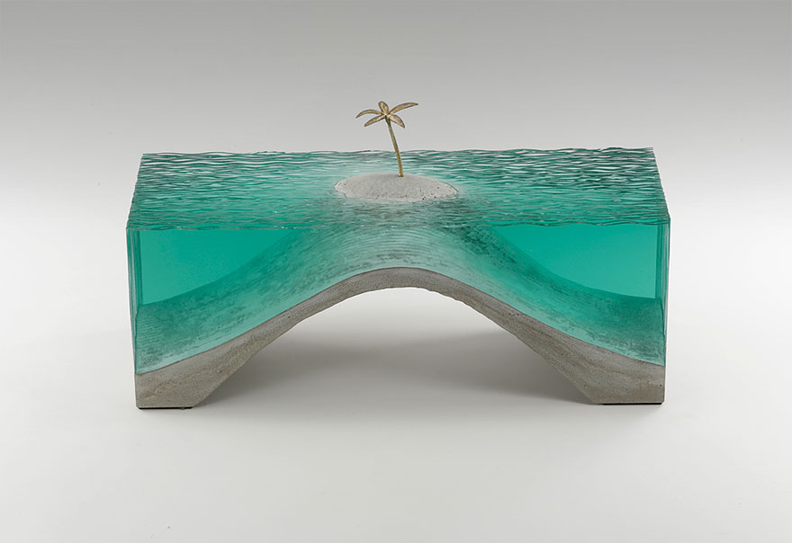 The Beauty Of The Sea In New Layered Glass Sculptures By Ben Young