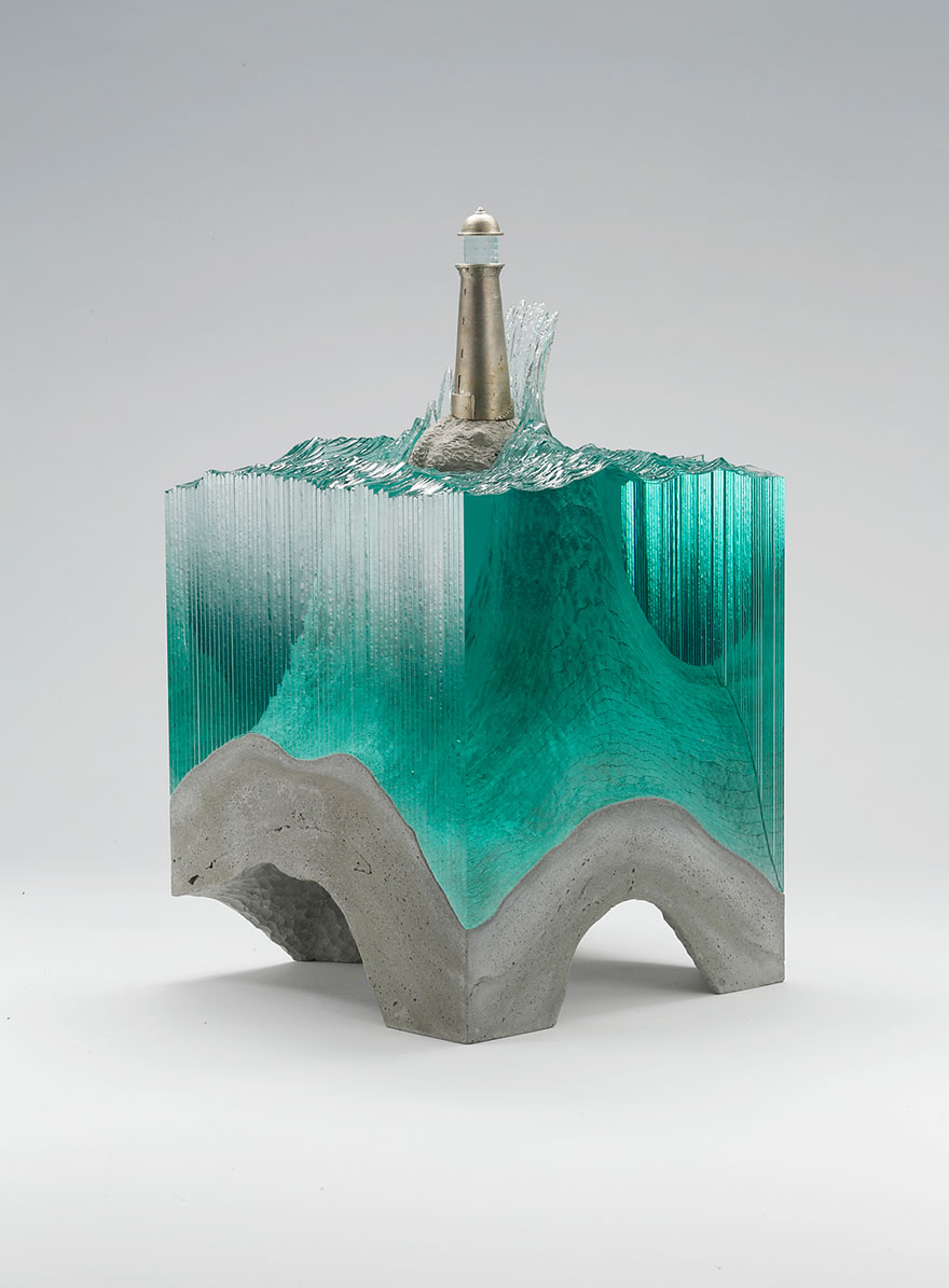 The Beauty Of The Sea In New Layered Glass Sculptures By Ben Young