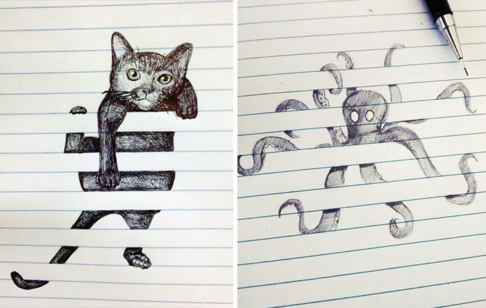 Creative Doodles That Don’t Stay Within The Lines