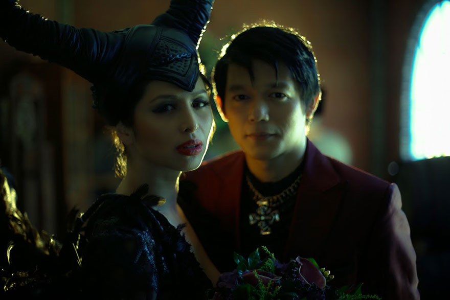 Maleficent-Themed Wedding By Rebellious Brides 