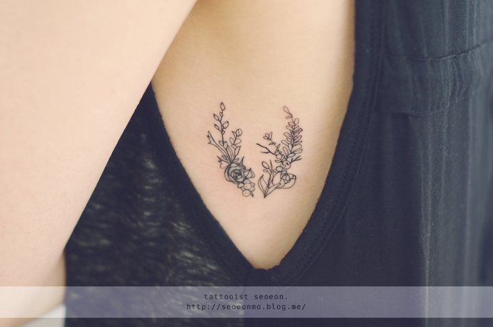 Minimalistic Tattoos By Seoeon Will Make You Want To Get Inked