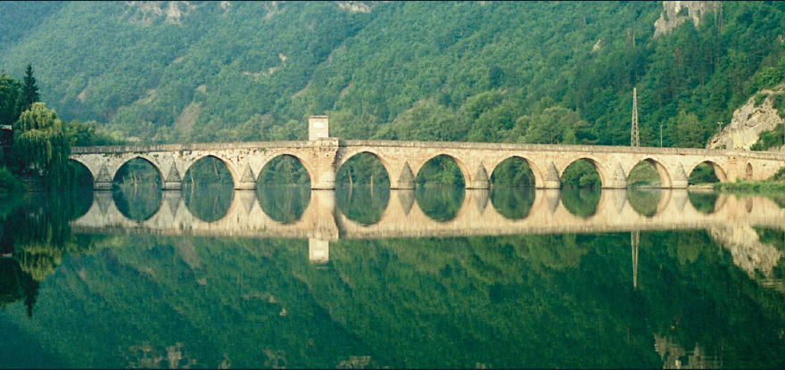 Bridge On River Drina, Bosnia And Herzegovina