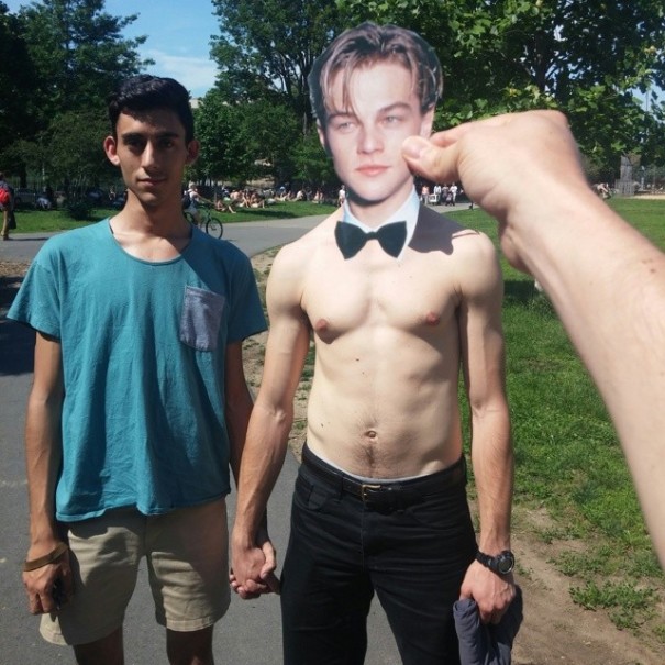 My Day With Leo: Guy Replaces People’s Heads With Leo DiCaprio