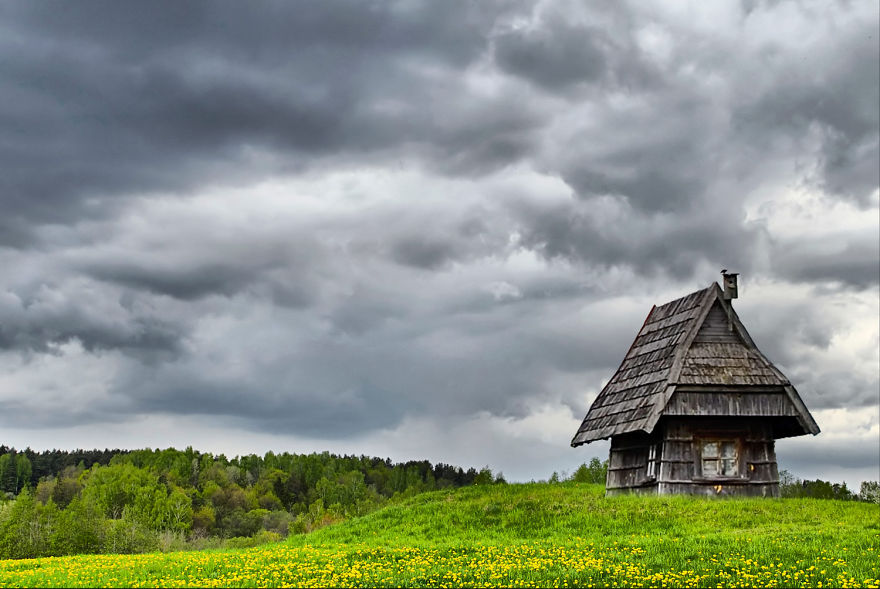 A Tiny House In The Meadow, Lithuania