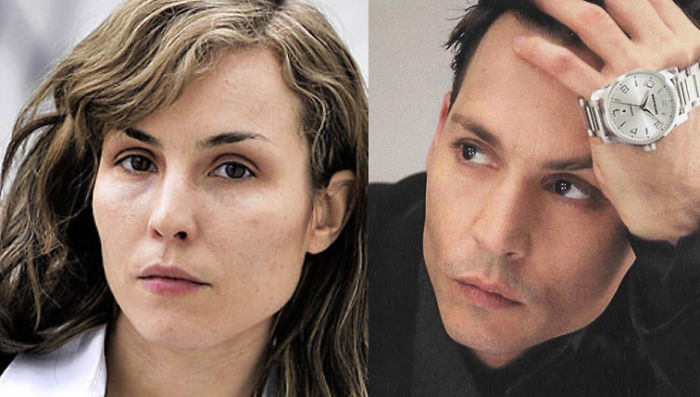 Noomi Rapace And Johnny Depp