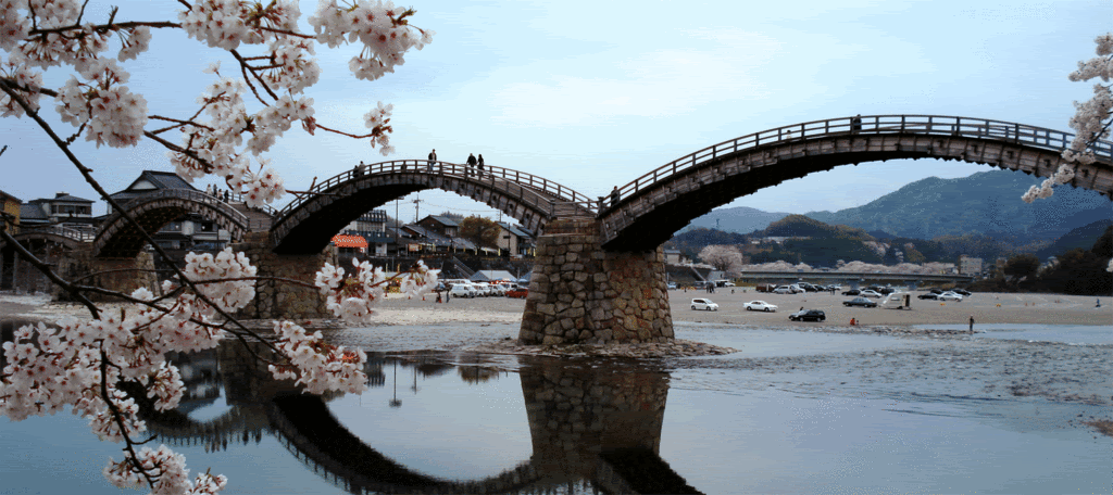 Kintai Bridge Iwakuni Japan