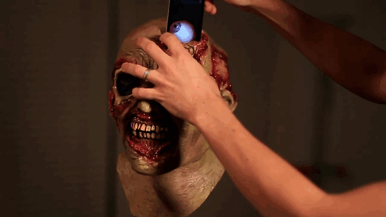 Smartphones Can Make Your Halloween Costumes Creepy As Hell