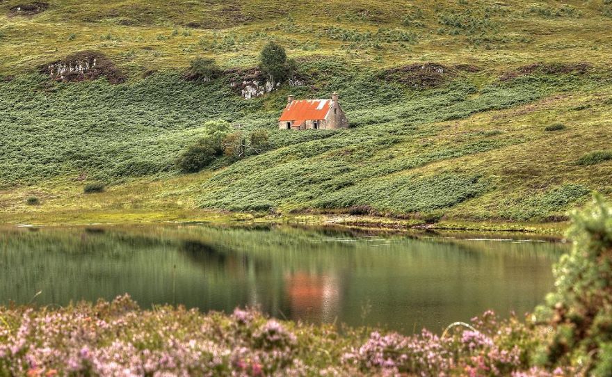 Little House In Wester Ross, Scotland