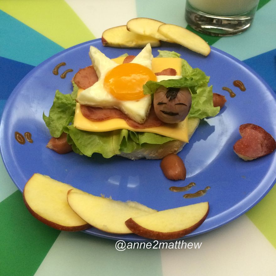 My Hotdog Breakfasts For My Kids Each Tell Their Own Story