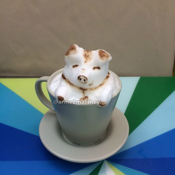 My Homemade 3D Latte Art
