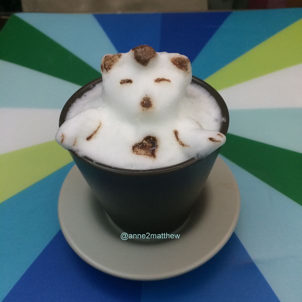 My Homemade 3D Latte Art