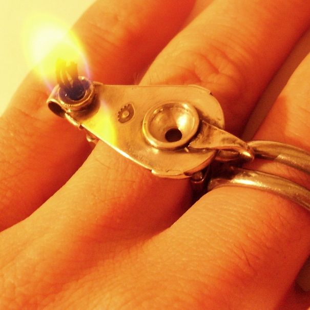 Wick Ring, By Blind Spot Jewellery