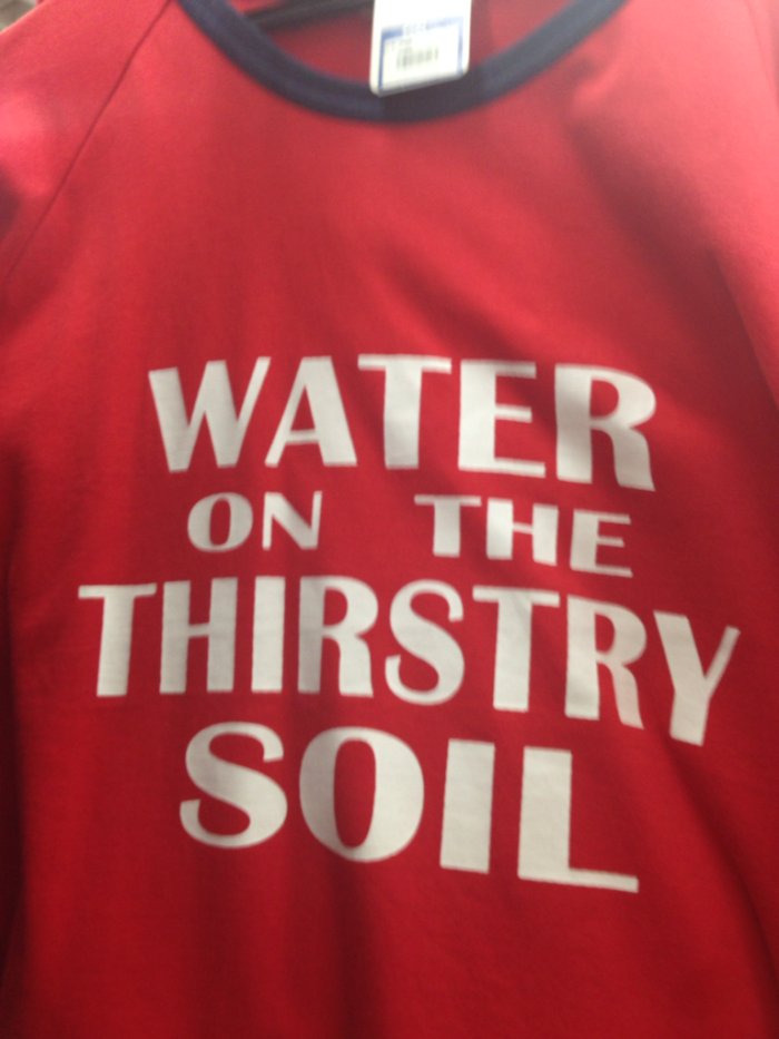 Water On The Thirsty Soil