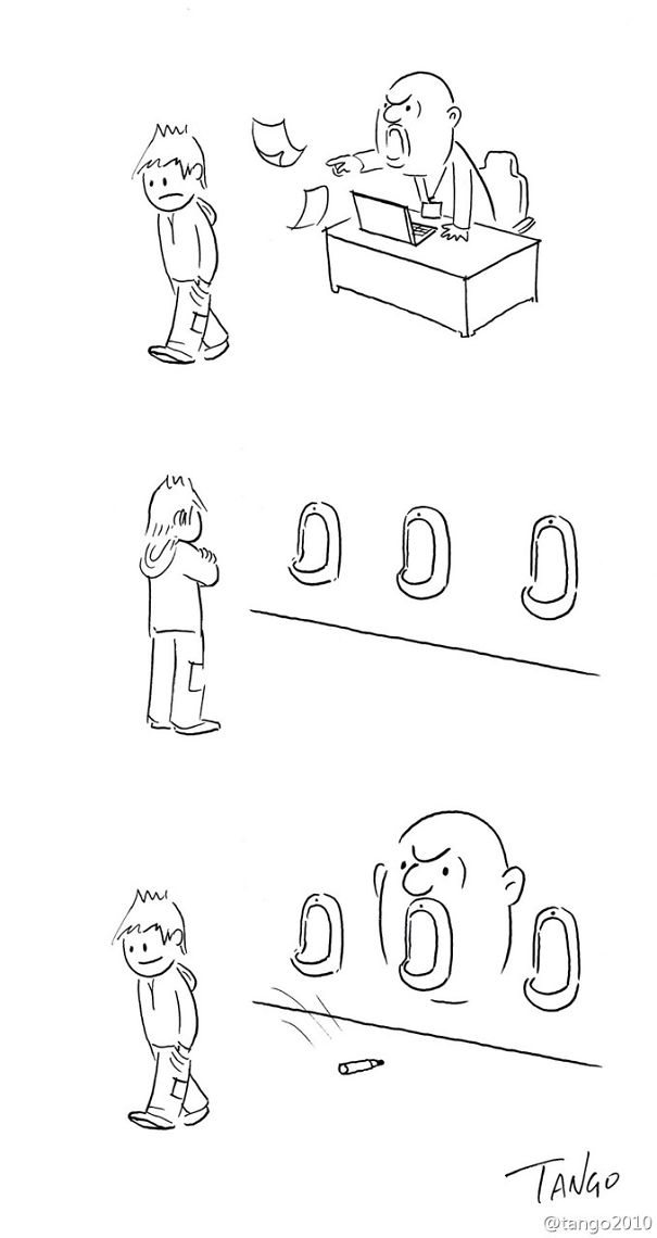 Simple But Clever Comics By Shanghai Tango