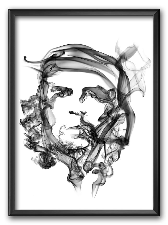 I Merge Different Smoke Photos And Techniques To Create Portraits Of Iconic People