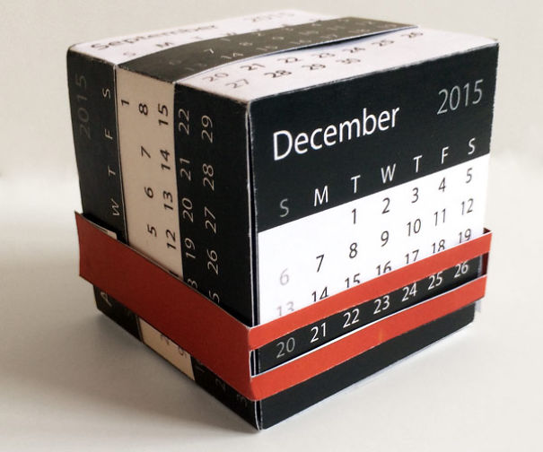 A Cube With 12 Sides Defies Geometry But Makes A Great Calendar