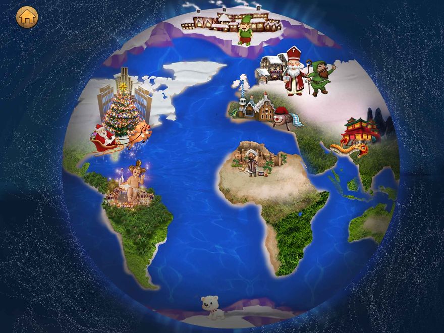 7+ Of The Most Beautiful Christmas & Non-christmas Celebrations In The World Animated In An App