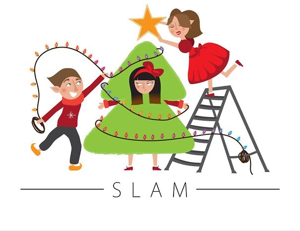 Fun, Edgy & Quirky Christmas Cards By Slam Designs