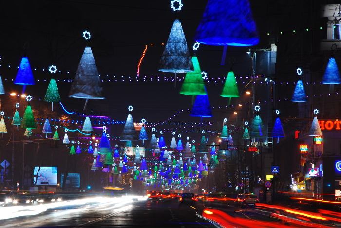 Christmas Time In Bucharest, Romania