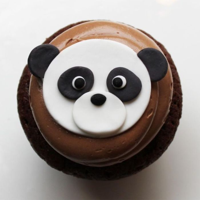 Panda Cupcake Trinket Box