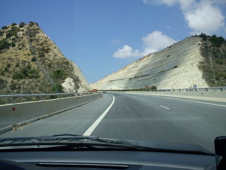 Highway A6 (limassol - Paphos) Near Paramali, Cyprus