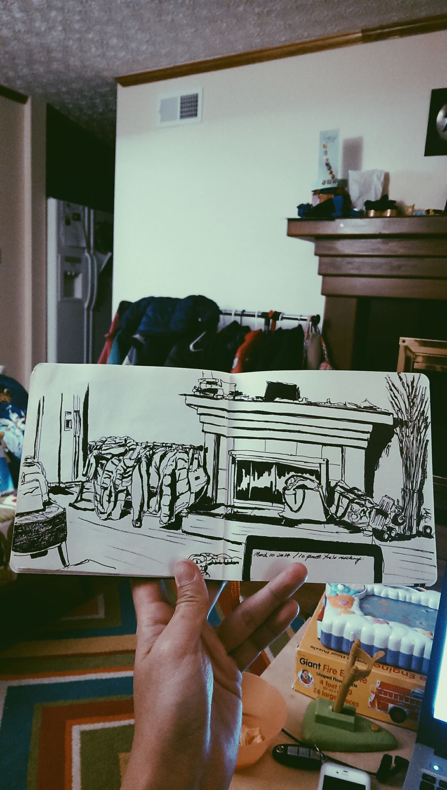 I Sketch On Every Single Bus, Train And Airplane I Board