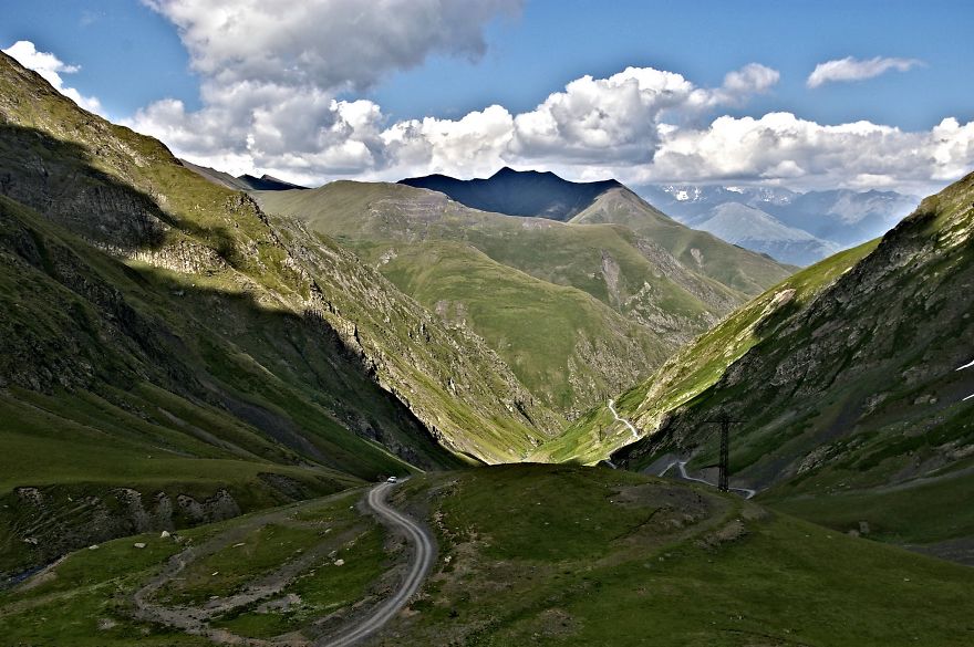 Road To Omalo, Tusheti, Caucasus Mountains, Georgia