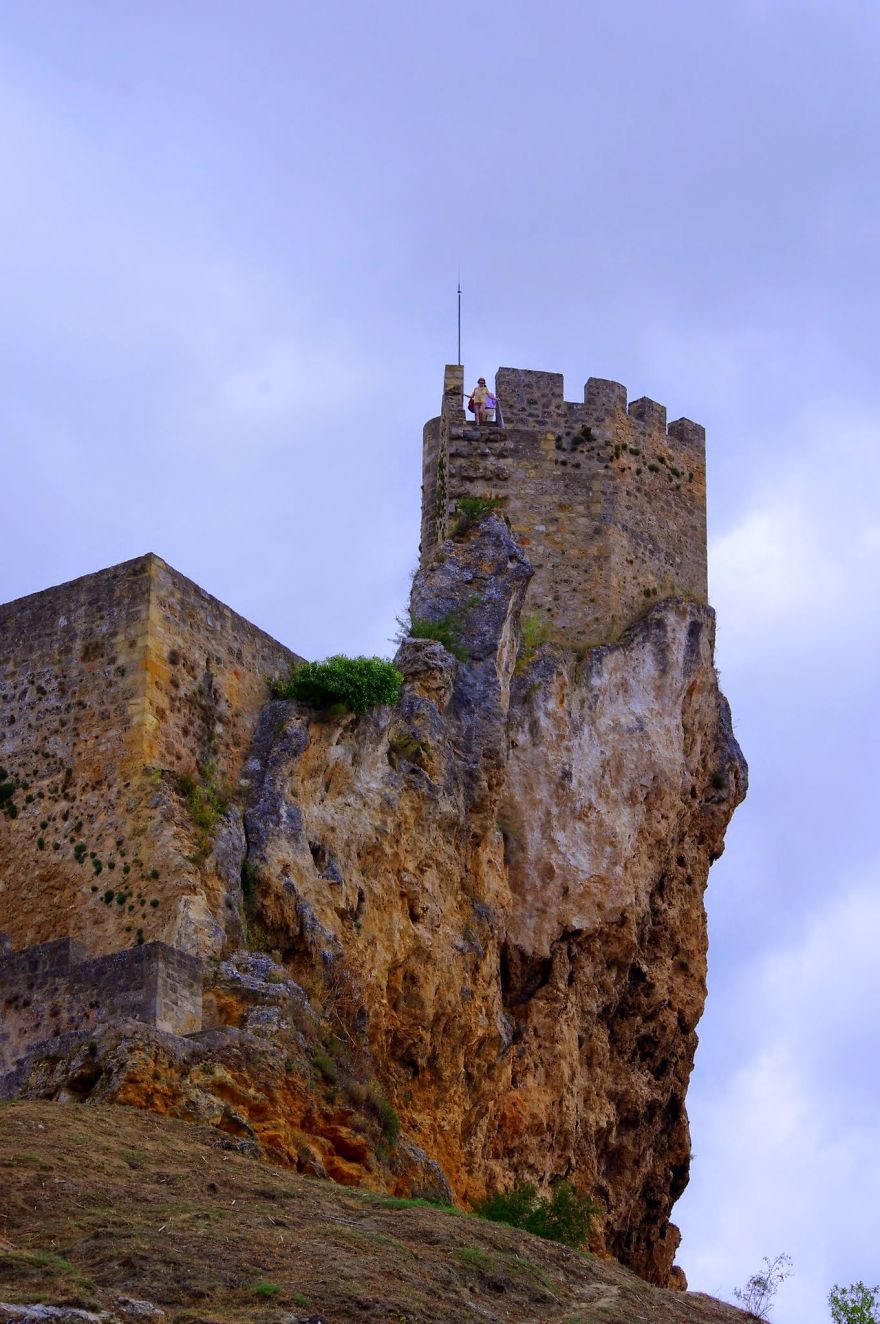 Frias, Burgos Province, Spain - Village And Castle Perched On A Clifftop
