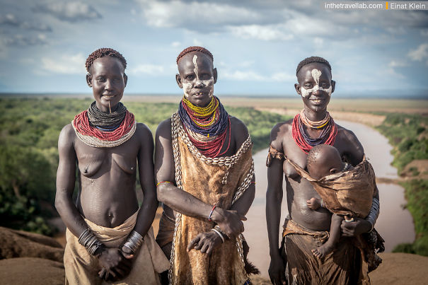 Faces Of The Karo Tribe