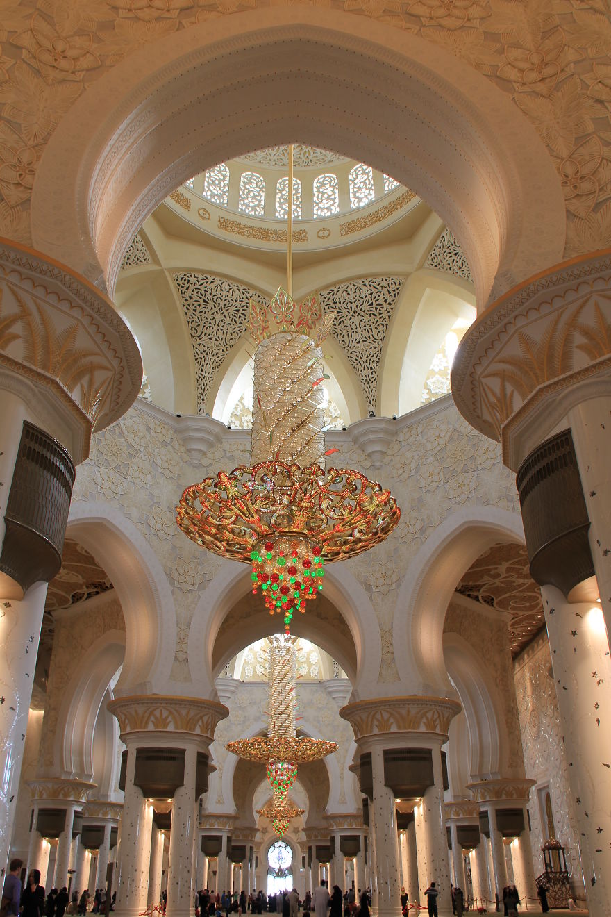 Sheikh Zayed Grand Mosque, Abu Dhabi, Uae