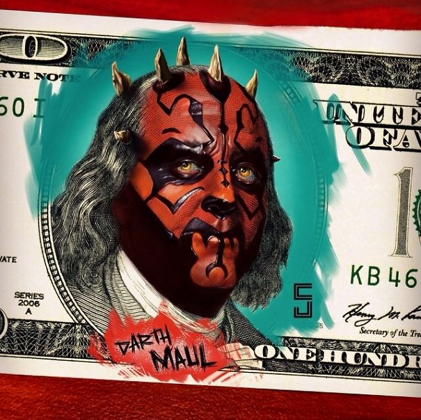 The Art On Money: I Turn U.S. Presidents Into Super Heroes And Villains