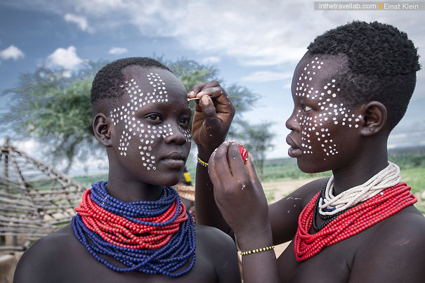 Faces Of The Karo Tribe